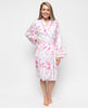 Fifi Flamingo Print Short Dressing Gown