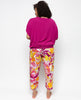 Emmi Slouch Jersey Top and Cropped Fruit Print Pyjama Set