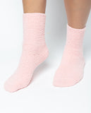 Chaussettes Rose Fluffy 