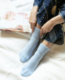 Light Blue Bamboo Socks